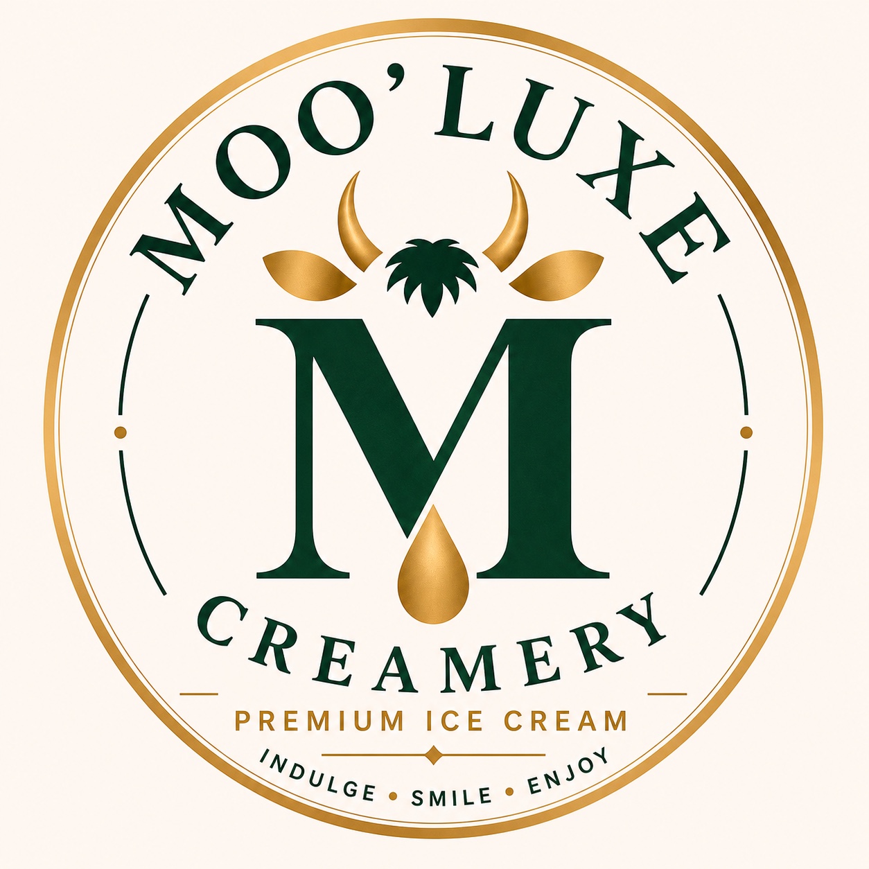 Moo’Luxe Creamery logo